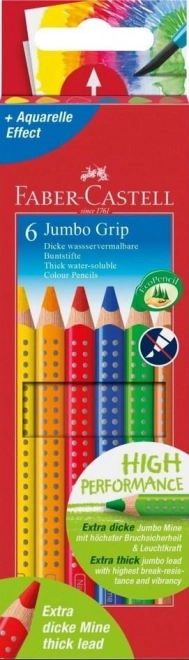 Faber-Castell Crayons Jumbo Grip 6 pcs