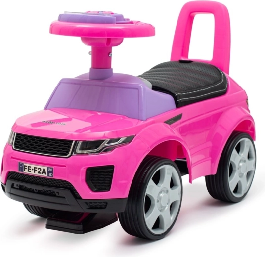 Draisienne pour enfants Baby Mix Prime SUV rose avec siège en similicuir