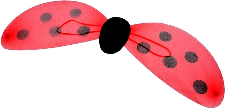 Ailes de costume coccinelle à pois - 1 pièce