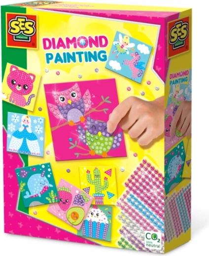 SES Creative mosaïque diamant pour enfants