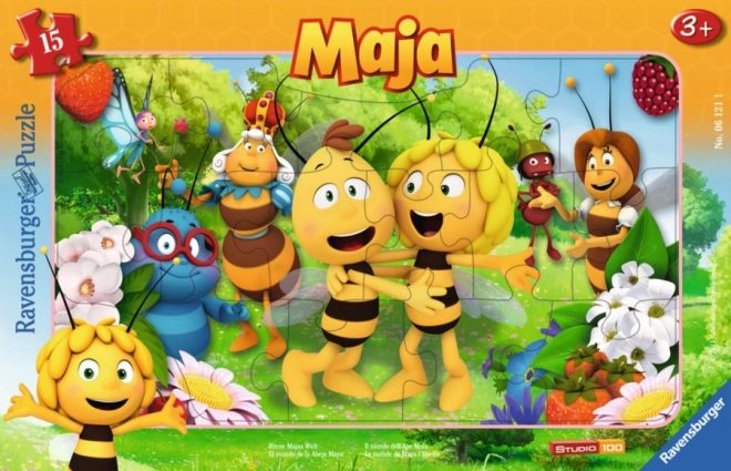 RAVENSBURGER Puzzle Maya l'abeille, 15 pièces