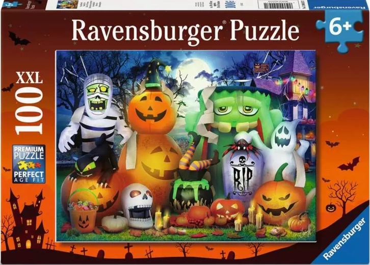 Puzzle Ravensburger Divertissement d’Halloween XXL 100 pièces