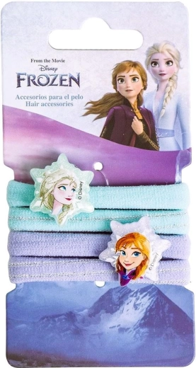 Set d’élastiques à cheveux Frozen (4 pcs)