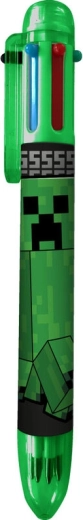 Stylo bille Minecraft à 6 couleurs