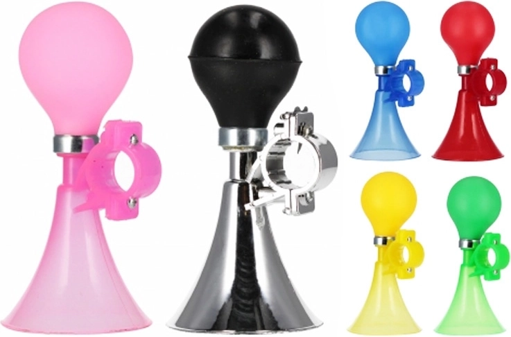 Klaxon de vélo – poire colorée 15 cm