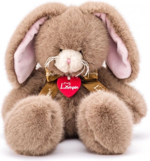 Lapin en peluche cappuccino 36 cm
