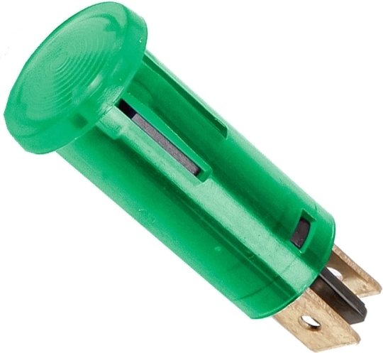 Voyant lumineux vert 12 V CC