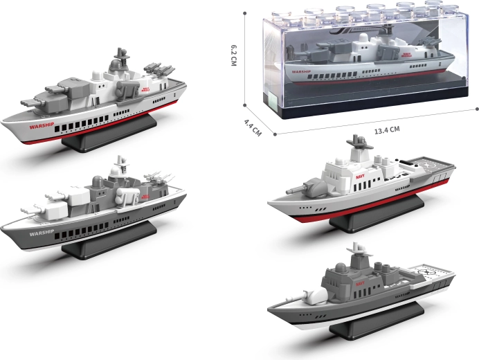 Modèle métallique de navire de guerre 1:64 – plusieurs variantes