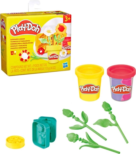 Hasbro Play-Doh Petites fleurs – kit créatif avec pâte à modeler - 1 pièce