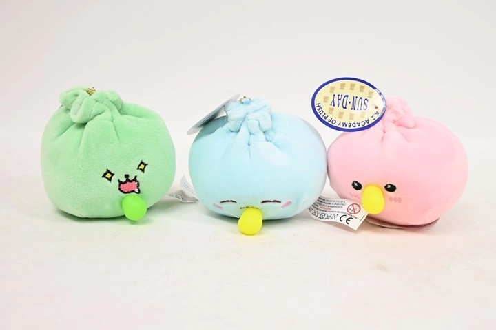 Pierogi Boazi porte-clés en caoutchouc 10 cm (3 couleurs)