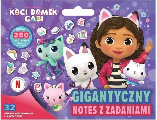 La maison de Gabby – cahier géant pour enfants
