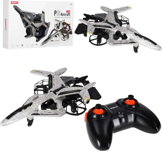 Drone RC Syma P01 avec éclairage LED et acrobaties à 360°