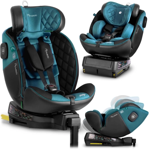 Siège auto enfant Nukido Prestige Line i-Size 40–150 cm, pivotant 360°, ISOFIX