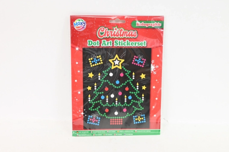 CCG Pointillage de Noël – image créative 22 × 18 cm