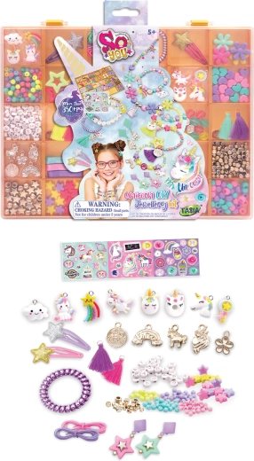 Tasia kit pour créer des bracelets et accessoires Licorne 350 pcs