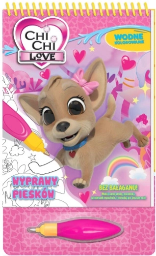 Chi Chi Love : Coloriages à l’eau – Aventures de chiens