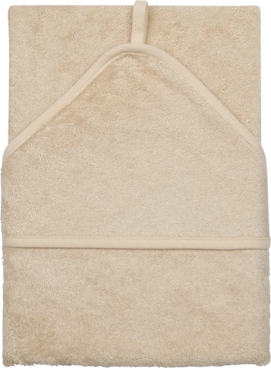 Serviette de bain Timboo avec capuche 75 × 75 cm frosted almond