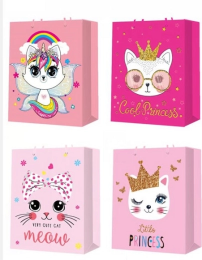 Sac cadeau L – motifs assortis