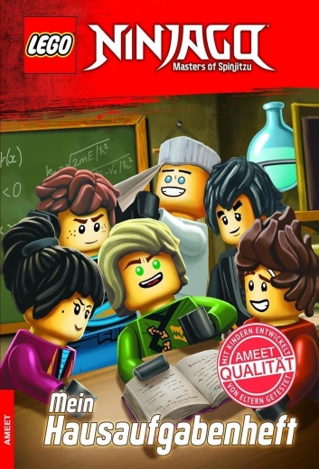 Cahier de devoirs LEGO NINJAGO (en allemand) - livre - 1 pièce