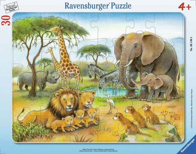 Ravensburger puzzle Animaux d’Afrique 30 pièces