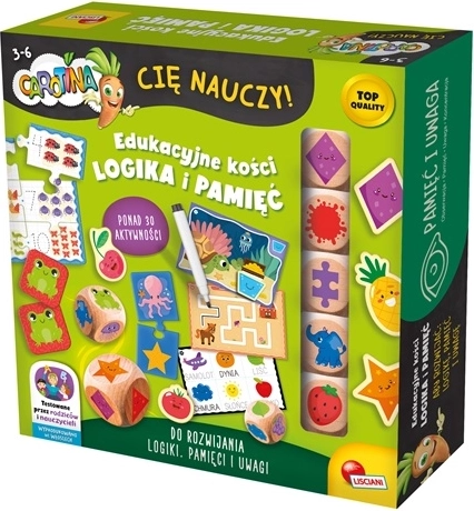Lisciani Carotina jeu éducatif – logique et assemblage des pièces