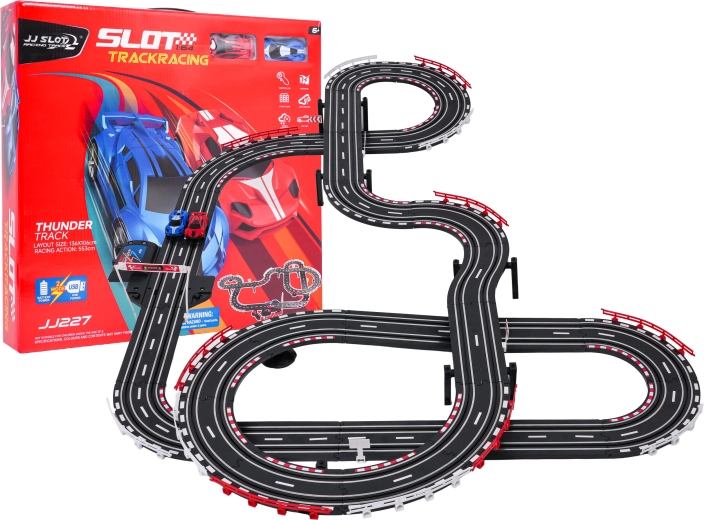 Piste de course Track Sport – circuit électrique 5,53 m