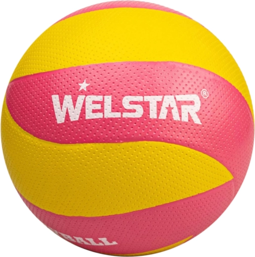 Ballon de volley-ball en caoutchouc Welstar taille 5 - 1 pièce