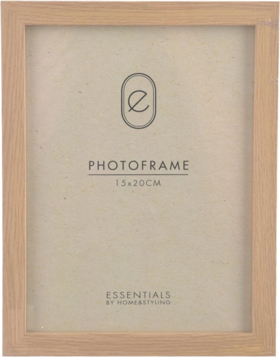Cadre photo en bois marron 15 × 20 cm