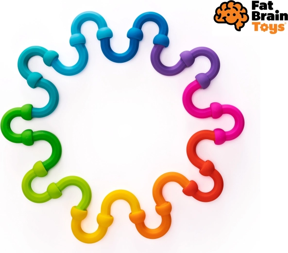 Fat Brain Plip Links – pièces de connexion en silicone - 20 pièces