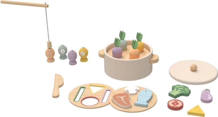 2Kids Toys jeu de motricité 3 en 1 – aliments