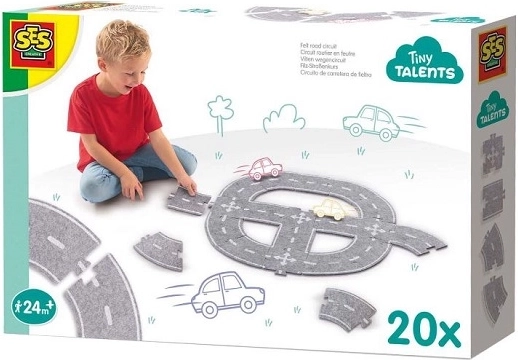 Route en feutrine SES – set de 20 pièces