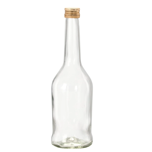 Bouteille en verre Napoleon 500 ml avec bouchon à vis