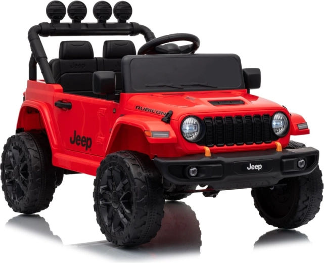 Jeep Rubicon voiture électrique pour enfants 24 V noire