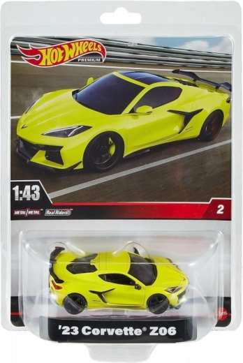 Hot Wheels Premium 1:43 – voiture de sport Corvette modèle de collection