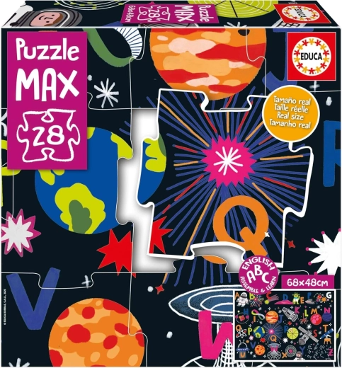 Educa puzzle Alphabet spatial 28 pièces
