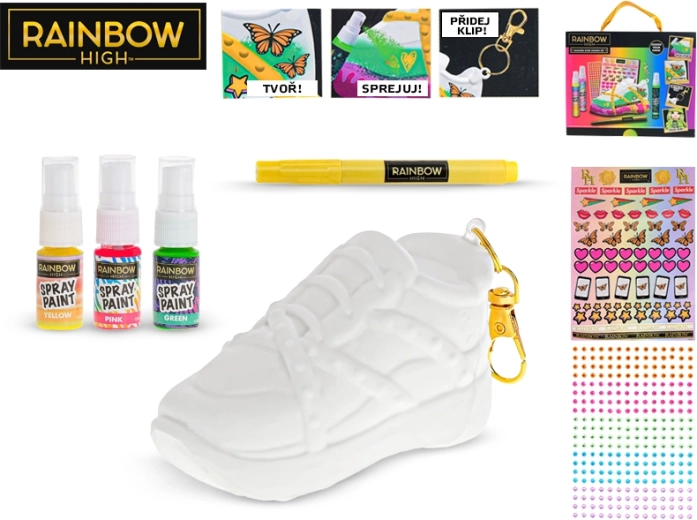 Kit de création de porte-clés 3D Rainbow High