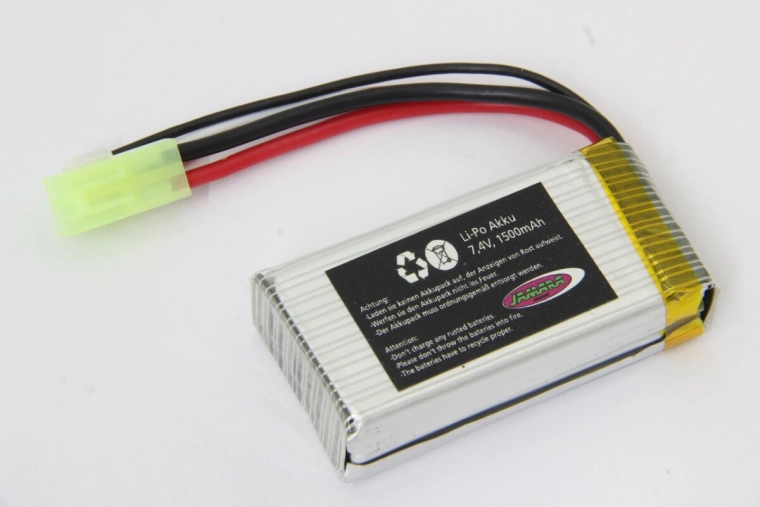 Batterie Jamara Quadrodrom LiPo 7,4 V 1500 mAh - 1 pièce