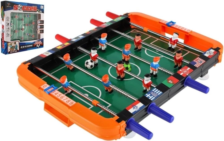 Jeu de baby-foot en boîte