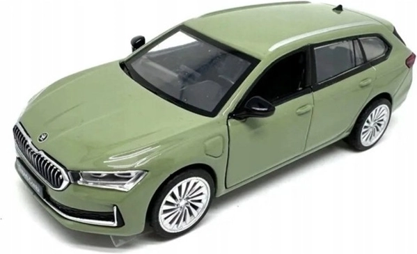 Modèle électrique MSZ Škoda Superb Combi iV vert