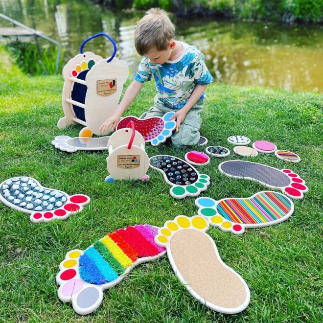 Profedu Ensemble de pistes sensorielles et de cercles