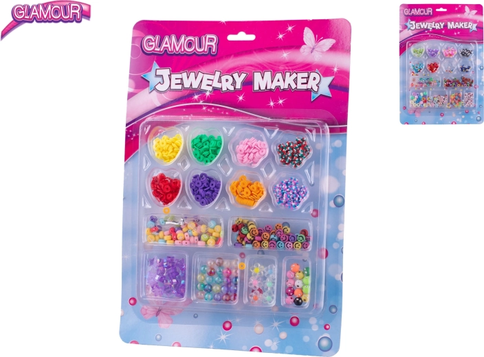 Perles à enfiler Glamour pour enfants – kit créatif