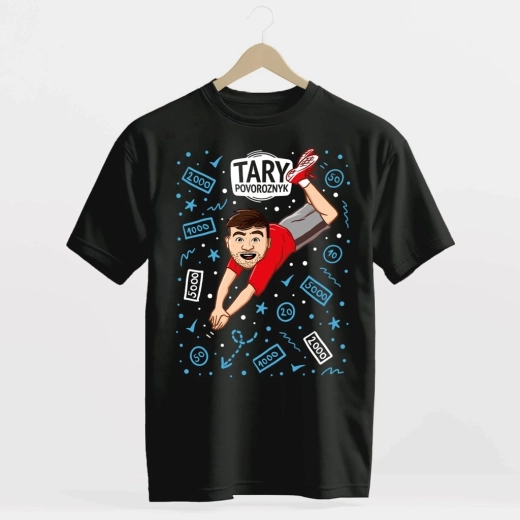 T-shirt Tary Povoroznyk Tary money noir