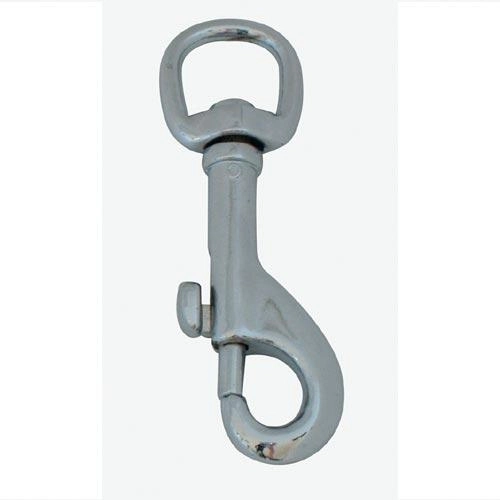 Mousqueton pivotant 80 × 17 mm, chrome