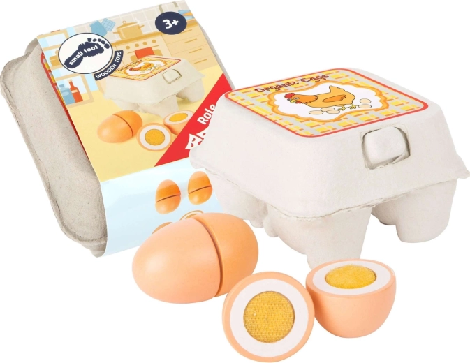 Petite cagette d'œufs en bois Small Foot pour enfants