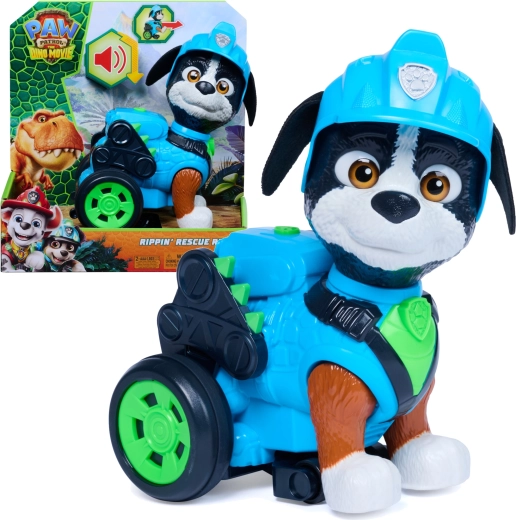Spin Master PAW Patrol La Pat’ Patrouille Dino le film figurine interactive Rex avec sons 20 cm
