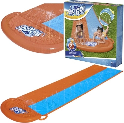 Toboggan aquatique double H2O GO! 4,88 m – Long