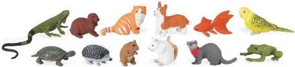 Animaux domestiques – lot de 48 mini répliques