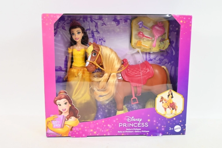 Disney Princess Belle avec son cheval Philippe