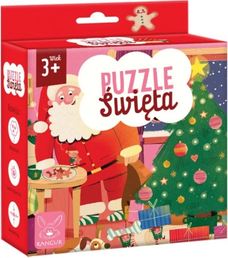 Puzzle de Noël pour enfants dès 3 ans
