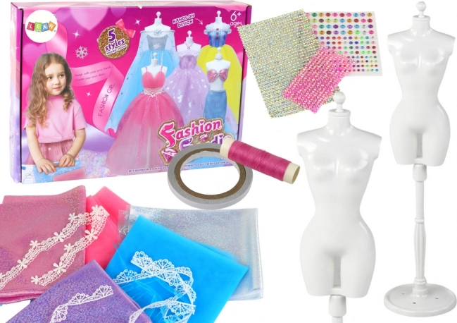 Coffret créatif de stylisme pour poupées